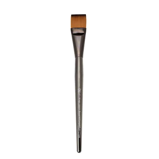 Michaels, Zen™ Series 73 Short Handle Flat Wash Brush – Category: Acrylic